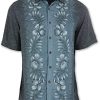 Campia Regular Fit Short Sleeve Hawaiian Shirts for Men | 100% Breathable, Lightweight, Printable Tropical Shirts for Summer