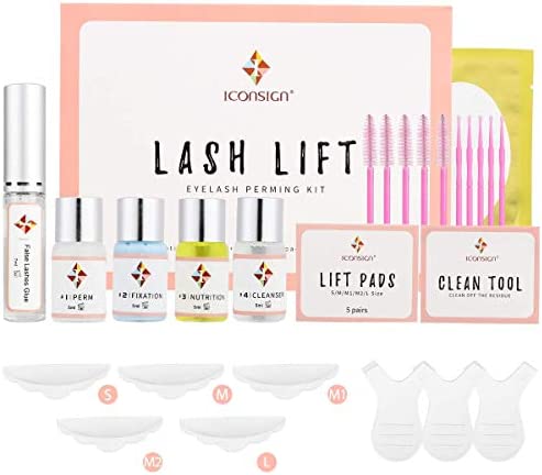 2022 Lash Lift kit Eyelash Perm Kit,Professional Eyelash perming kit,Suitable for Salon at Home,Including Eye Shields,Pads and Accessories(Glue Upgraded Version)