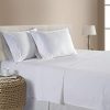 Egyptian Cotton Sheets King Size, 800 Thread Count - Cotton Sheets, King Bed Sheets, White 4 Piece, Bedding Sheets & Pillowcases, Sateen Weave, King Sheets Deep Pocket Cotton, Hotel Collection Sheets