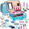 Kids Makeup Kit for Girls, Real Washable Makeup Toy for Little Girl, Save $10, Princess Play Kids-Makeup-Birthday-Gift-Girls-Toys, for Toddler Girls Children Age 6 7 8 9 10 Year Old HOVOCEL 38Pcs