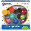 Learning Resources Smart Snacks Shape Sorting Cupcakes, Fine Motor, Color & Shape Recognition, Ages 18 mos+