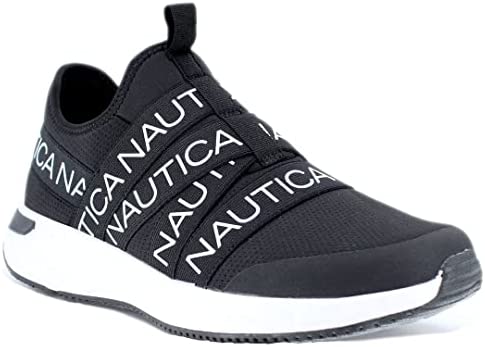 Nautica Men's Casual Slip-On Fashion Sneakers-Walking Shoes-Lightweight Joggers