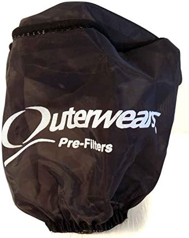 Outerwears Pre-Filter - 3'' x 3'' - Black