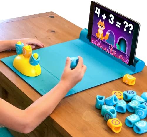 PlayShifu STEM Toy Math Game - Plugo Count (Kit + App with 5 Interactive Math Games) Educational Toy for 4 5 6 7 8 year old Birthday Gifts | Story-based Learning for Kids (Works with tabs / mobiles)