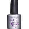 Seal Top Non-sticky Gel Topcoat for Artificial Nails, Finishing Sealer for Acrylic Nails, Builder Gel, Silk Wrap Nails, and Fiberglass Nails, Glass-like Shine, UV + LED by Cacee (0.5 oz)