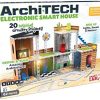 SmartLab Archi-TECH Electronic Smart House with 40 Kinetic , Energetic Circuitry Projects and 62 Pieces in The Science Kit