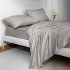 Sonoro Kate King Size Sheet Set Super Soft Bed Sheets Microfiber 1800 Thread Count Luxury Egyptian Sheets 18-Inch Deep Pocket Wrinkle -4 Piece (King, Grey)