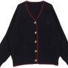 zysxgt Cardigan Sweater Women Loose Knitwear Early Autumn Jacket Korean Version Of The Outer Wear Sweater